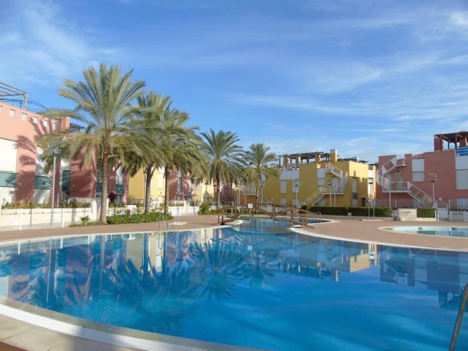 Atico Del Sol Laguna Beach Vera Playa Dış mekan fotoğraf